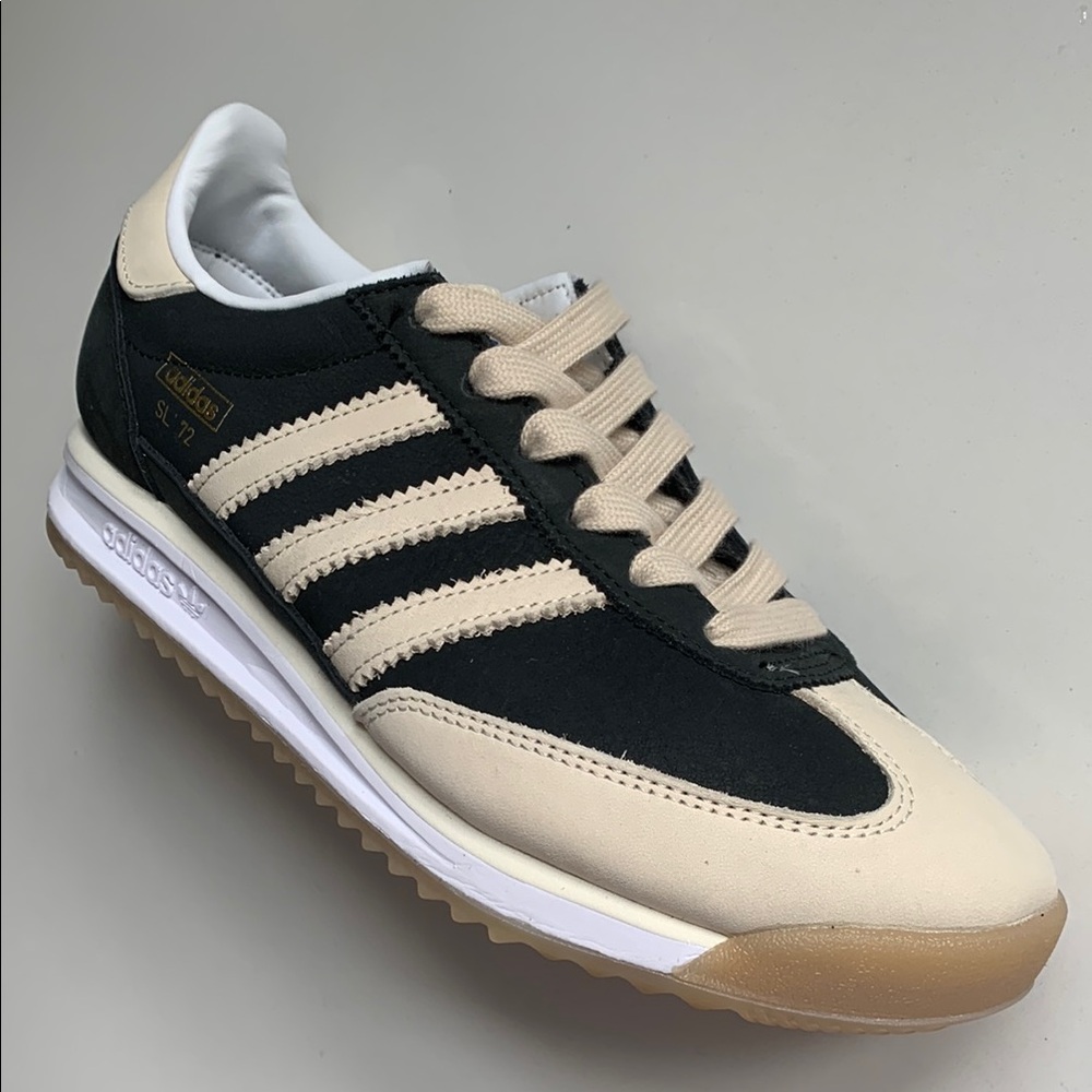 Adidas SL 72 Men's Retro Runner in Black and Cream